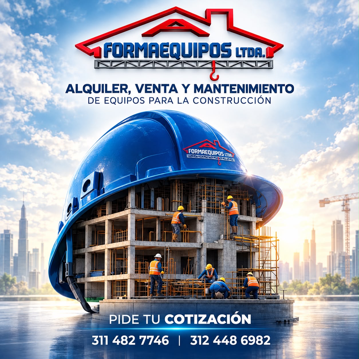 AFORMAEQUIPOS LTDA — Alquiler, venta y mantenimiento de equipos para la construcción